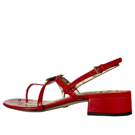 gucci bee thong sandals|Gucci transparent sandals.